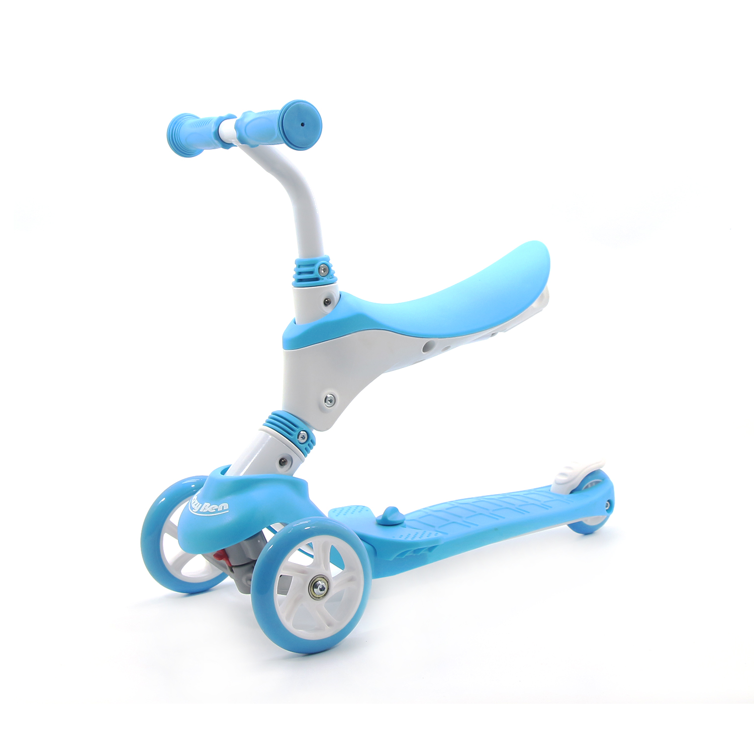 GW-012 Toddler And Kids 5 in 1 Tri Scooters Adjustable 