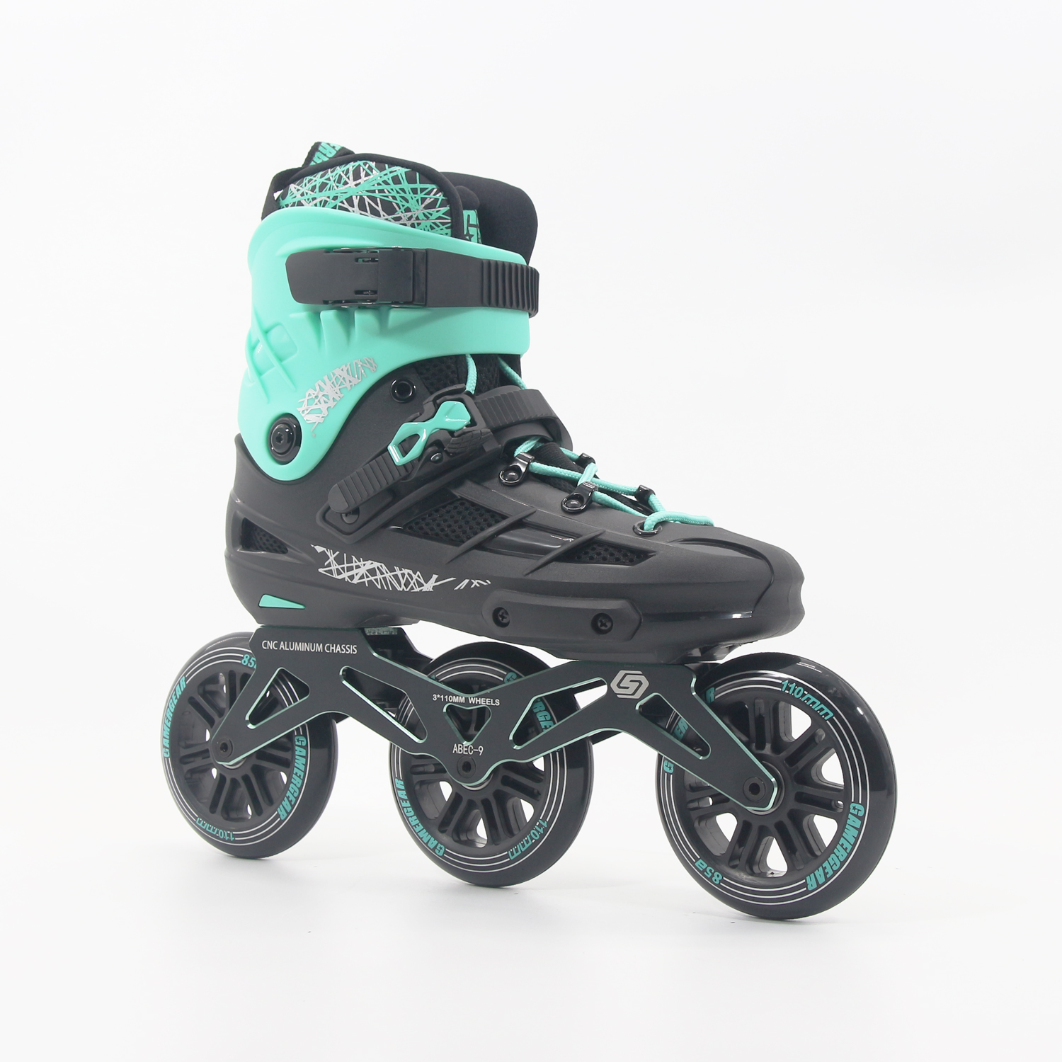 F1 Three Big Wheels Adult Fitness Inline Skates