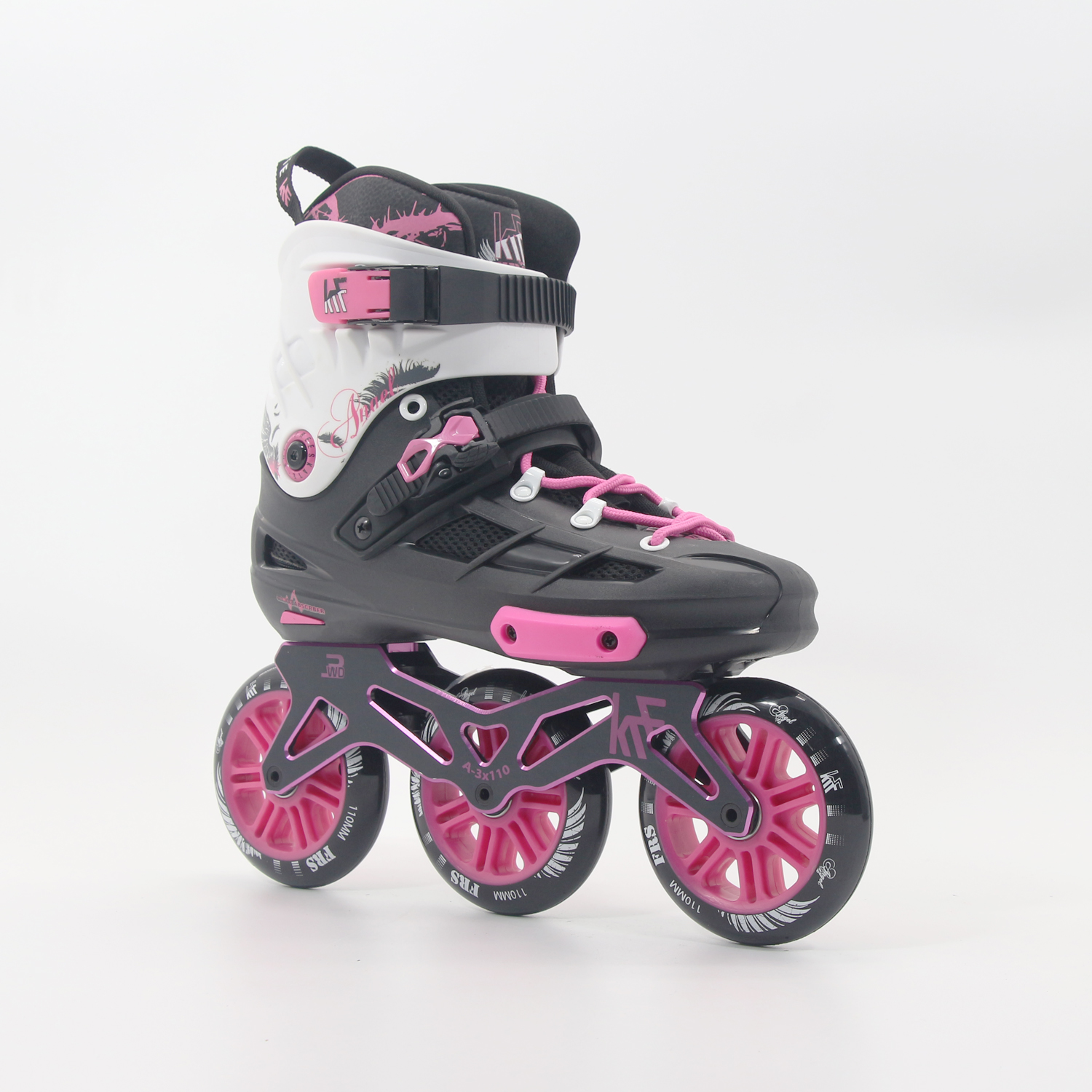 F1 Three Big Wheels Adult Fitness Inline Skates